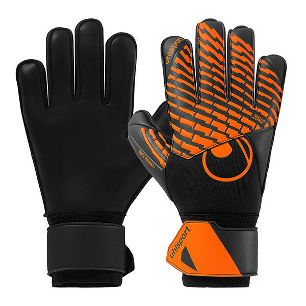 ウールシュポルトuhlsportソフトレジスト1011390-01サッカーキーパーグローブGKグローブゴールキーパーブラック