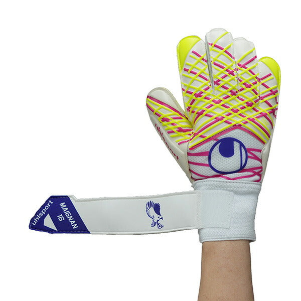 【エントリーでポイント10倍】ウールシュポルトuhlsportプレディクションソフトメニャン1011393-01サッカーキーパーグローブGKグローブゴールキーパーホワイトピンク