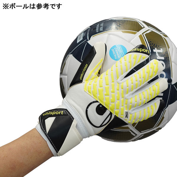 ウールシュポルトuhlsportファングマシーネアブソルートグリップハーフネガティブプロジュニア1011401-01サッカーキーパーグローブ子供用女性用