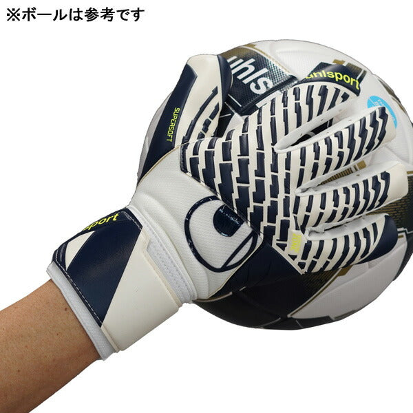 ウールシュポルトuhlsportファングマシーネスーパーソフトハーフネガティブ1011402-01サッカーキーパーグローブ