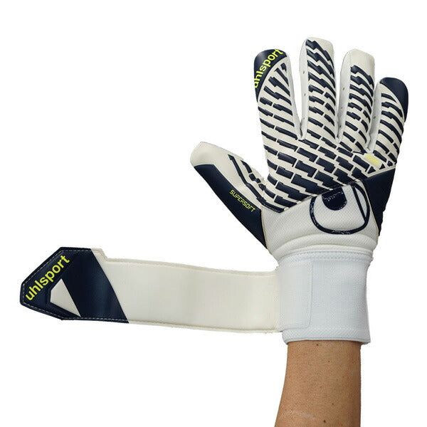 ウールシュポルトuhlsportファングマシーネスーパーソフトハーフネガティブ1011402-01サッカーキーパーグローブ