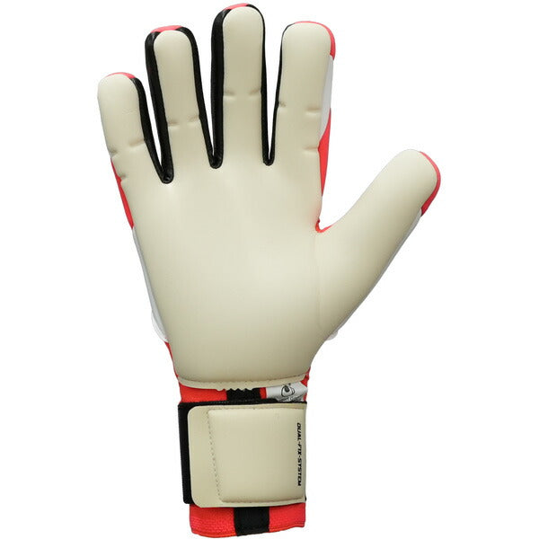 ウールシュポルトuhlsportファングマシーネZNEアブソルートグリップハーフネガティブ1011415-01サッカーキーパーグローブGKグローブフローレッド