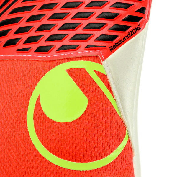 ウールシュポルトuhlsportファングマシーネZNEソフトハーフネガティブプロ1011419-01サッカーキーパーグローブGKグローブフローレッド