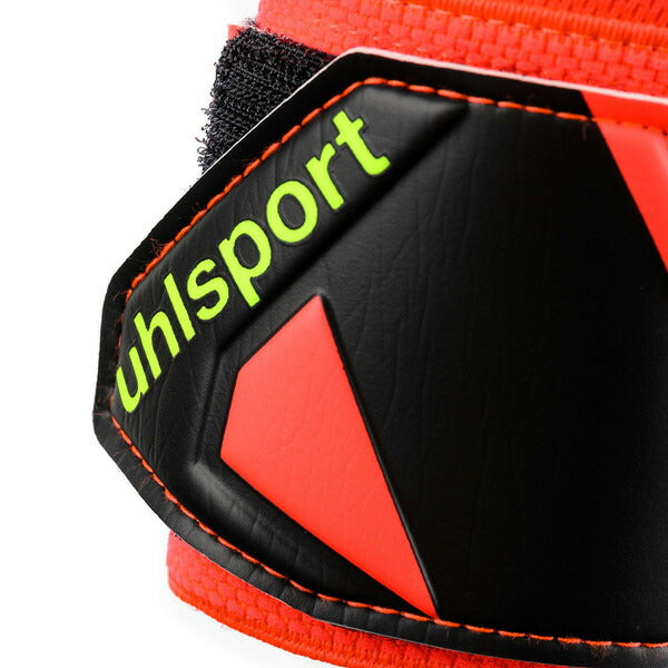 ウールシュポルトuhlsportファングマシーネZNEソフトハーフネガティブプロ1011419-01サッカーキーパーグローブGKグローブフローレッド
