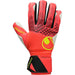 ウールシュポルトuhlsportファングマシーネZNEソフトハーフネガティブプロ1011419-01サッカーキーパーグローブGKグローブフローレッド