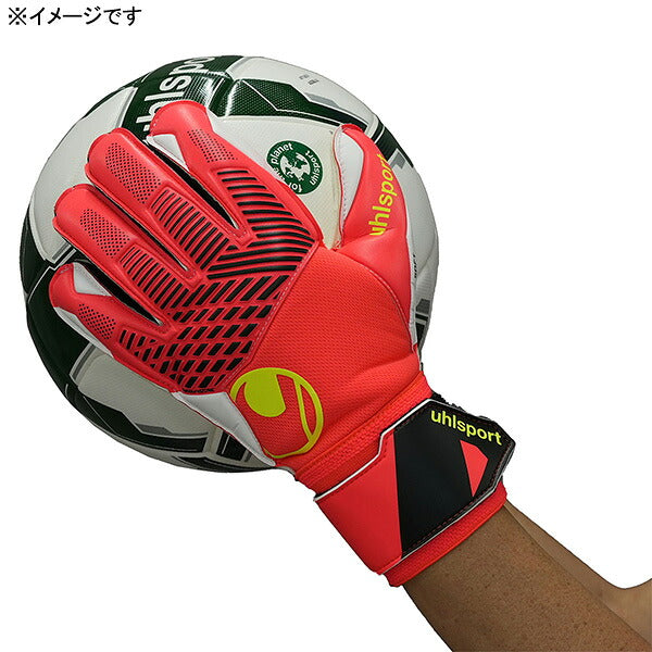 ウールシュポルトuhlsportファングマシーネZNEソフトプロ1011422-01サッカーキーパーグローブGKグローブゴールキーパーフローレッド