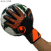 ウールシュポルトuhlsportファングマシーネスーパーレジスト＋ハーフネガティブ1011424-01サッカーキーパーグローブGKグローブブラックオレンジ