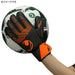 ウールシュポルトuhlsportファングマシーネソフトレジスト＋1011427-01サッカーキーパーグローブGKグローブゴールキーパーブラックオレンジ