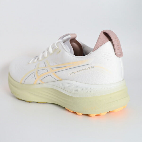 アシックスasicsメンズランニングシューズGEL-KAYANO32ゲルカヤノ32マラソンジョギングホワイト1011C052-101