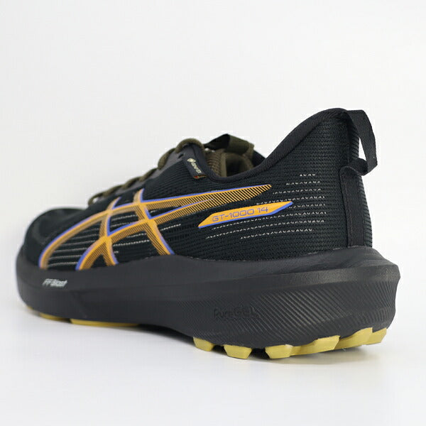 【ショップ限定エントリーでさらに+9倍】アシックスasicsメンズランニングシューズGT-100014GTXマラソンジョギングブラック1011C078-001