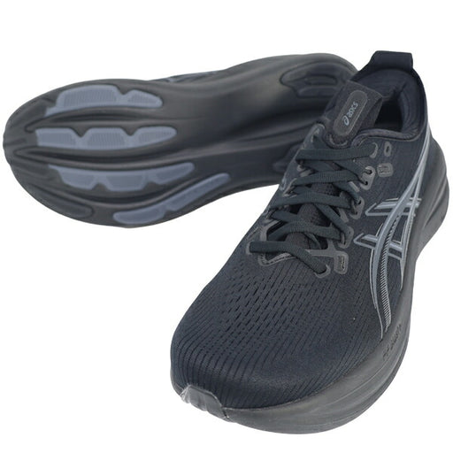 アシックスasicsメンズランニングシューズGEL-NIMBUS28ゲルニンバス28マラソンジョギングブラック1011C127-001