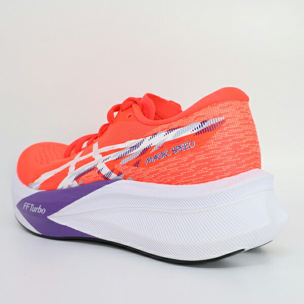 【ショップ限定エントリーでさらに+9倍】アシックスasicsレディースランニングシューズMAGICSPEED4マラソンジョギング1012B676-600