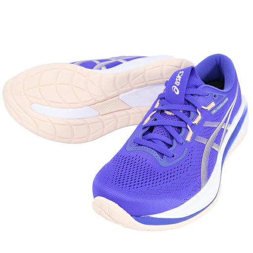 アシックスasicsレディースランニングシューズGEL-CUMULUS28ゲルキュムラス28マラソンジョギングブルー1012B916-403