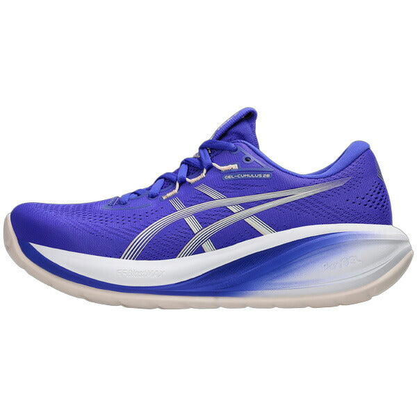 アシックスasicsレディースランニングシューズGEL-CUMULUS28ゲルキュムラス28マラソンジョギングブルー1012B916-403
