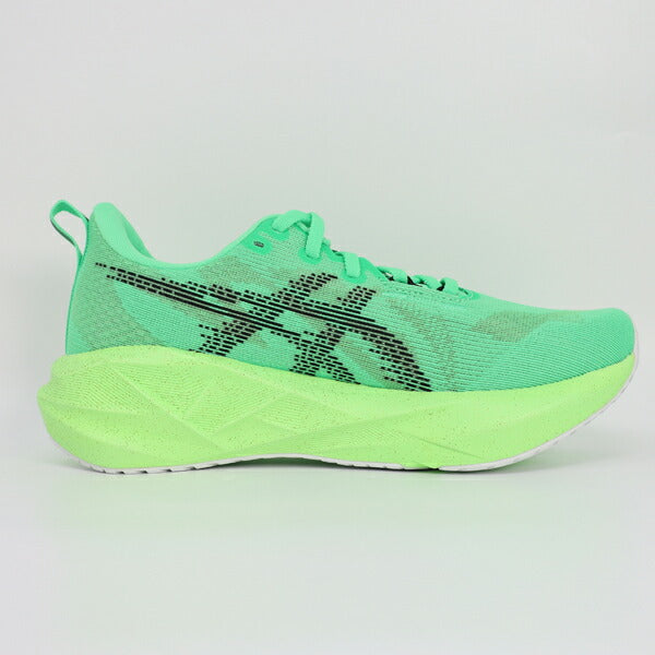 アシックスasicsレディースランニングシューズNOVABLAST5ノヴァブラスト5マラソンジョギンググリーン1012B991-300
