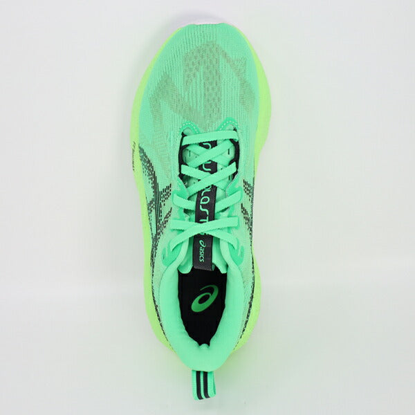 アシックスasicsレディースランニングシューズNOVABLAST5ノヴァブラスト5マラソンジョギンググリーン1012B991-300