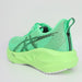 アシックスasicsレディースランニングシューズNOVABLAST5ノヴァブラスト5マラソンジョギンググリーン1012B991-300