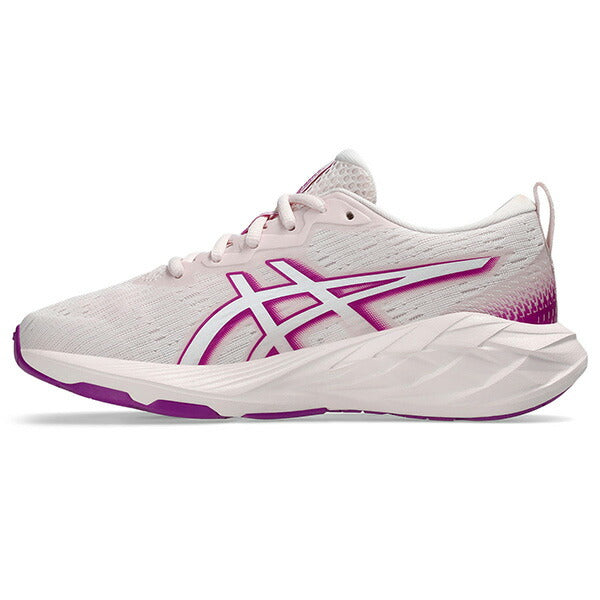 アシックスasicsジュニアランニングシューズNOVABLAST4GS1014A317-700子供マラソンジョギングピンク