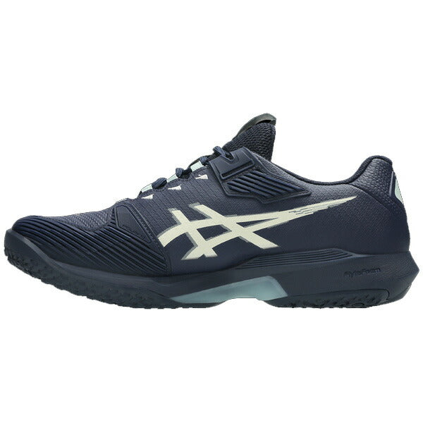 アシックスasicsメンズテニスシューズSOLUTIONSPEEDFF4OCソリューションスピードFF4OCオムニクレーコート用ネイビー1041A534-400