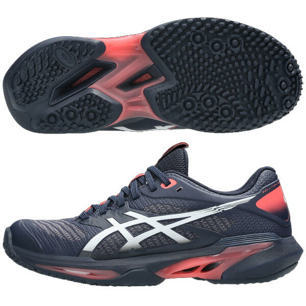 アシックスasicsレディーステニスシューズSOLUTIONSPEEDFF4OCソリューションスピードFF4OCオムニクレーコート用1042A306-401
