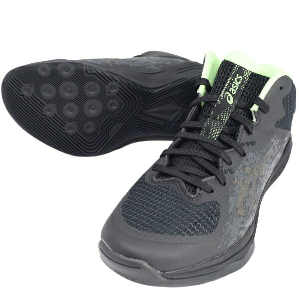 【ショップ限定エントリーでさらに+9倍】アシックスasicsメンズレディースバスケシューズNOVAFLOW21063A071-002バスケットボールバッシュブラック