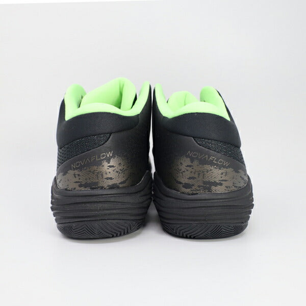 【ショップ限定エントリーでさらに+9倍】アシックスasicsメンズレディースバスケシューズNOVAFLOW21063A071-002バスケットボールバッシュブラック