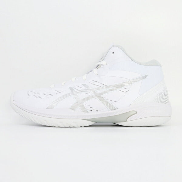 【ショップ限定エントリーでさらに+9倍】アシックスasicsメンズレディースバスケットボールシューズゲルフープV16GELHOOPV161063A080-100バッシュ軽量4Eホワイト
