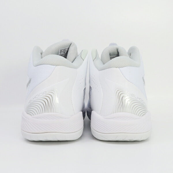 【ショップ限定エントリーでさらに+9倍】アシックスasicsメンズレディースバスケットボールシューズゲルフープV16GELHOOPV161063A080-100バッシュ軽量4Eホワイト