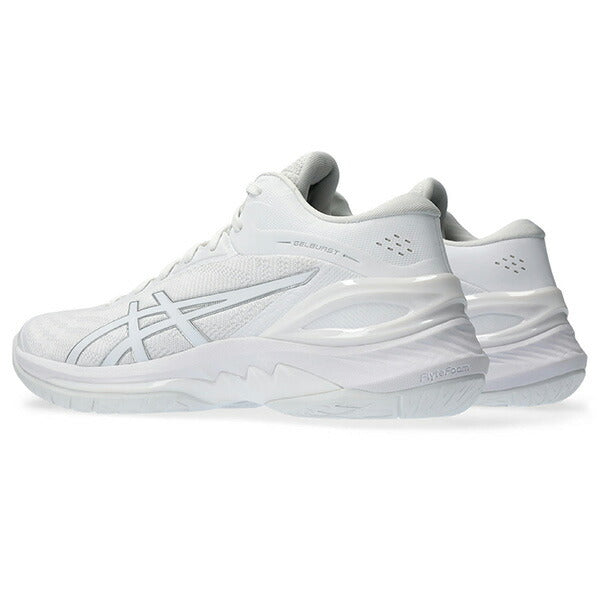 【ショップ限定エントリーでさらに+9倍】アシックスasicsメンズレディースバスケットボールシューズGELBURST281063A081-100バスケットボールバッシュスタンダードホワイト