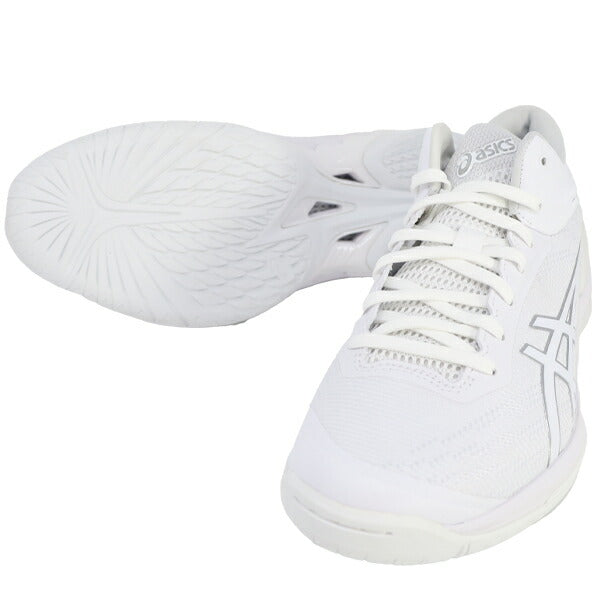 【ショップ限定エントリーでさらに+9倍】アシックスasicsメンズレディースバスケットボールシューズGELBURST281063A082-100バスケットボールバッシュエキストラワイドホワイト