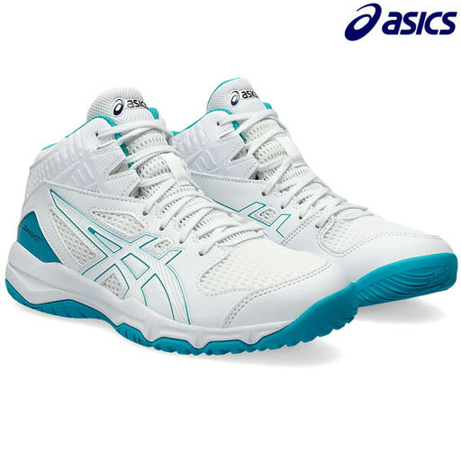 【ショップ限定エントリーでさらに+9倍】アシックスasicsジュニアバスケミニバスDUNKSHOTMB91064A006-109バスケットボール子供ホワイト