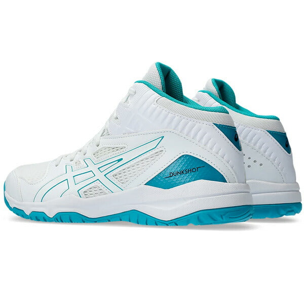 【ショップ限定エントリーでさらに+9倍】アシックスasicsジュニアバスケミニバスDUNKSHOTMB91064A006-109バスケットボール子供ホワイト