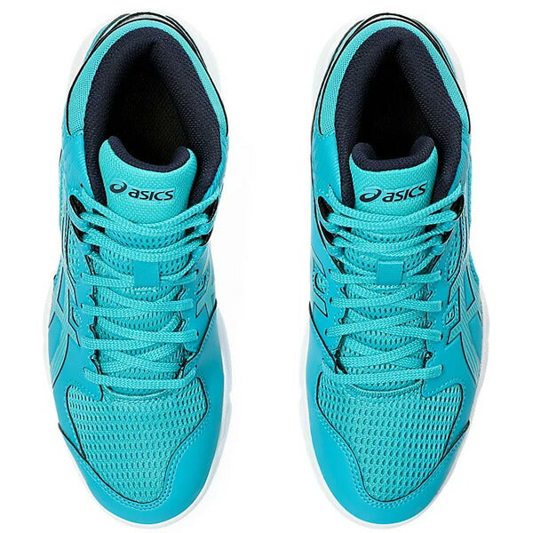 アシックスasicsジュニアバスケミニバスDUNKSHOTMB91064A006-300バスケットボール子供ラグーン