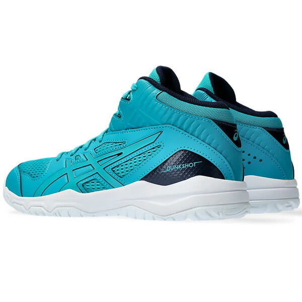 アシックスasicsジュニアバスケミニバスDUNKSHOTMB91064A006-300バスケットボール子供ラグーン