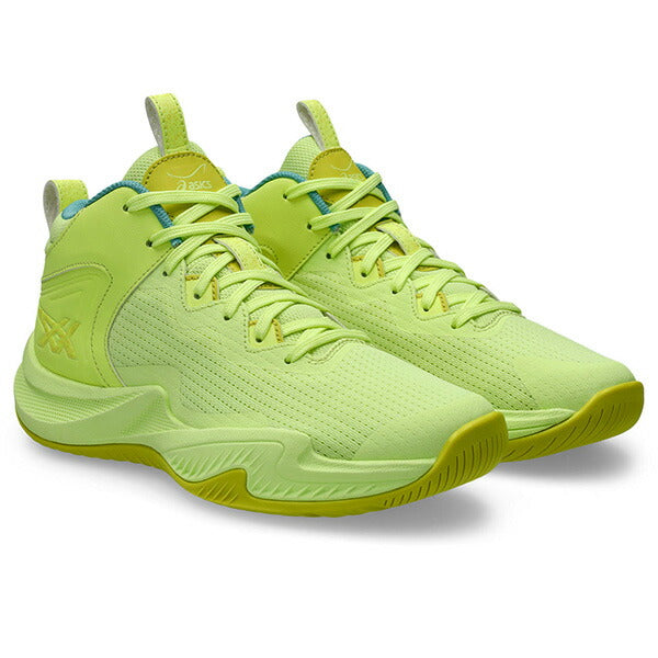 アシックスasicsジュニアミニバスバスケットボールシューズNOVASURGE3GSノヴァサージ3GSバッシュバスケットイエロー1064A017-751