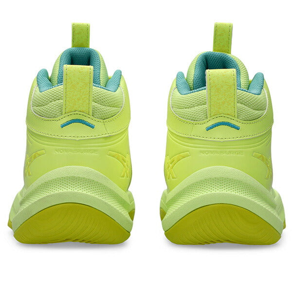 アシックスasicsジュニアミニバスバスケットボールシューズNOVASURGE3GSノヴァサージ3GSバッシュバスケットイエロー1064A017-751