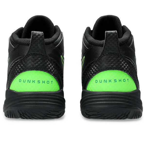 【ショップ限定エントリーでさらに+9倍】アシックスasicsジュニアバスケットボールシューズミニバスDUNKSHOTMB10ダンクショットMB101064A019-001バッシュバスケットブラック