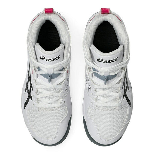 【予約販売】アシックスasicsジュニアバスケットボールシューズDUNKSHOTMB10ダンクショットMB10バッシュミニバス子供ホワイト1064A019-104