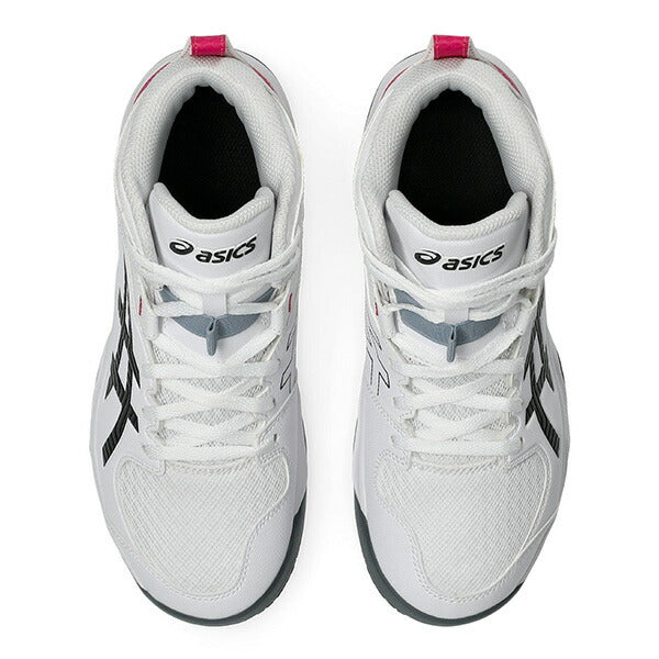 アシックスasicsジュニアバスケットボールシューズDUNKSHOTMB10ダンクショットMB10バッシュミニバス子供ホワイト1064A019-104