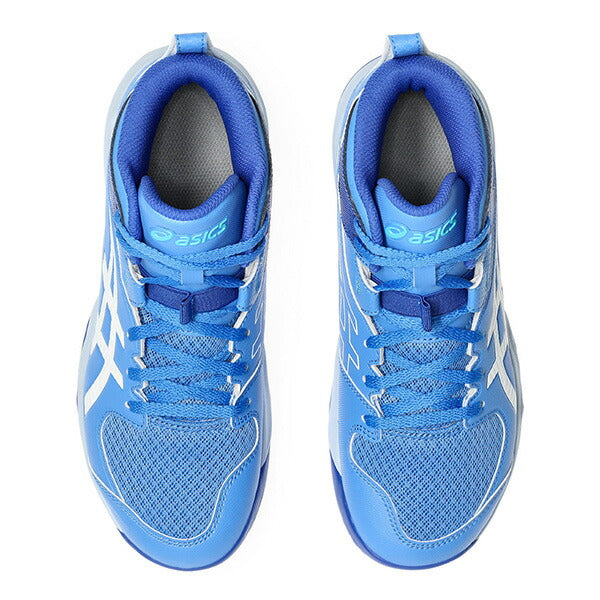 【ショップ限定エントリーでさらに+9倍】アシックスasicsジュニアバスケットボールシューズミニバスDUNKSHOTMB10ダンクショットMB101064A019-400バッシュバスケットブルー