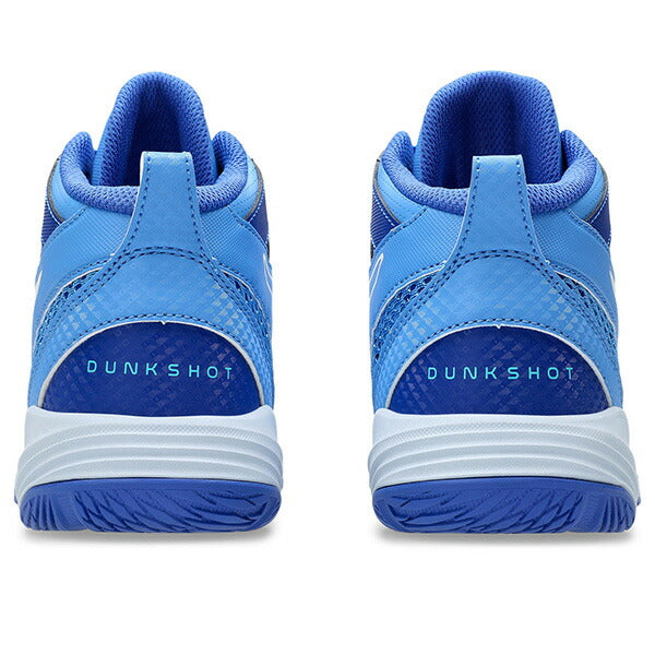 【ショップ限定エントリーでさらに+9倍】アシックスasicsジュニアバスケットボールシューズミニバスDUNKSHOTMB10ダンクショットMB101064A019-400バッシュバスケットブルー