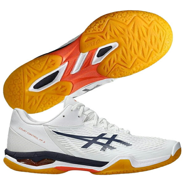 アシックスasicsバドミントンシューズメンズCOURTCONTROLFF31071A087-100