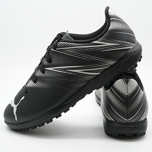 【ショップ限定エントリーでさらに+9倍】アタッカントTTJRプーマPUMA107481-01ブラックジュニアサッカートレーニングシューズ