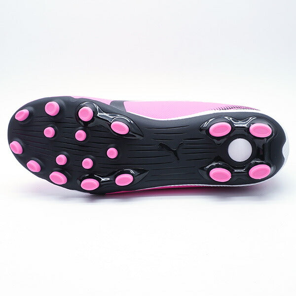 【ショップ限定エントリーでさらに+9倍】ウルトラプレイHG+MIDJRプーマPUMA107778-01ポイズンピンクジュニアサッカースパイク