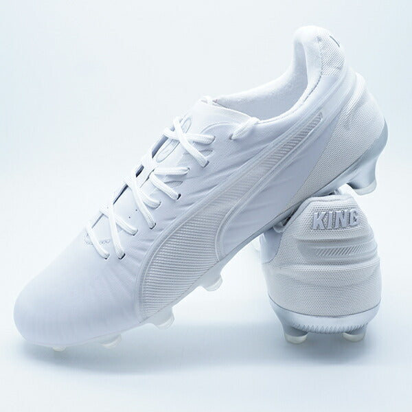 【ショップ限定エントリーでさらに+9倍】キングアルティメットHG/AGプーマPUMA107867-04プーマホワイトサッカースパイク