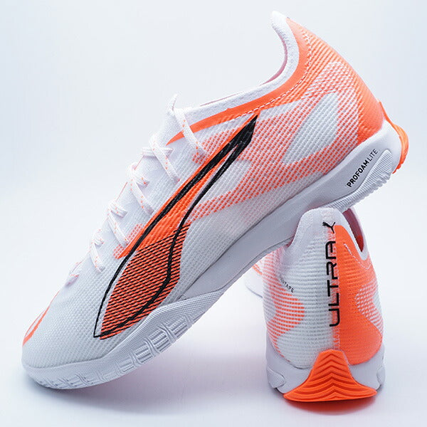 【ショップ限定エントリーでさらに+9倍】ウルトラ5プロCOURTプーマPUMA108174-01プーマホワイトフットサルシューズインドア室内用