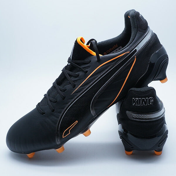 【ショップ限定エントリーでさらに+9倍】キングアルティメットFG/AG(LONGPILE)プーマPUMA108303-02プーマブラックサッカースパイク人工芝天然芝