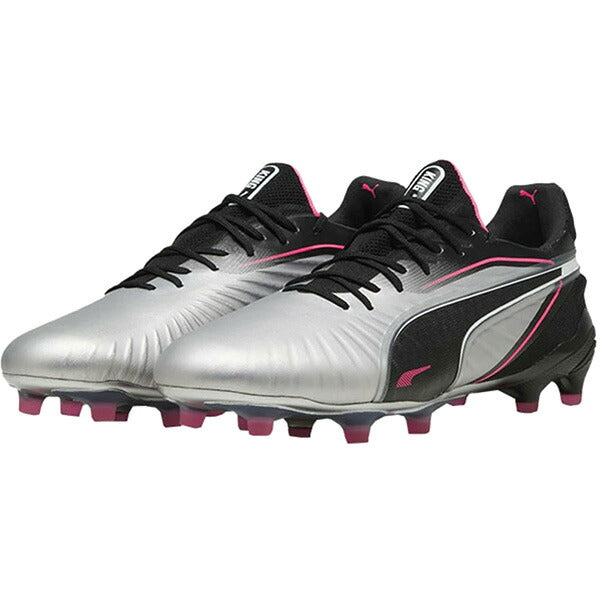 キングアルティメットFG/AGプーマPUMA108303-03プーマシルバーサッカースパイク人工芝天然芝