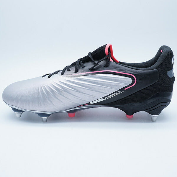 【ショップ限定エントリーでさらに+9倍】キングアルティメットMXSGプーマPUMA108304-03プーマシルバーサッカースパイク取替式