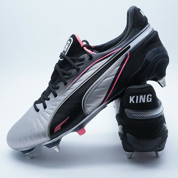 【ショップ限定エントリーでさらに+9倍】キングアルティメットMXSGプーマPUMA108304-03プーマシルバーサッカースパイク取替式
